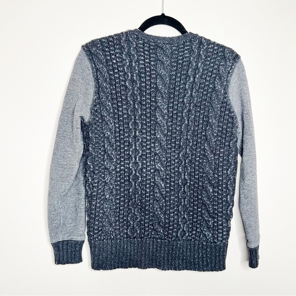 Athleta Madera Chunky Knit Merino Wool Gray Sweater Size XXS Women’s - Picture 5 of 5